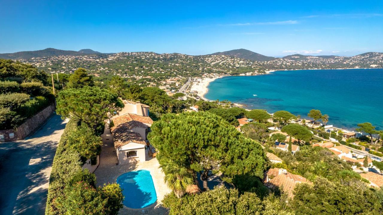 Superbe Villa, Incroyable Vue Mer, Piscine Chauffee, Climatisee Sainte-Maxime Buitenkant foto