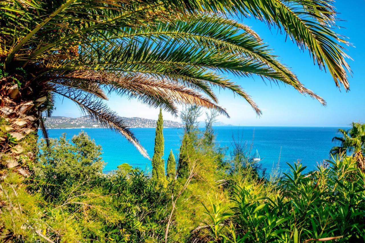 Superbe Villa, Incroyable Vue Mer, Piscine Chauffee, Climatisee Sainte-Maxime Buitenkant foto
