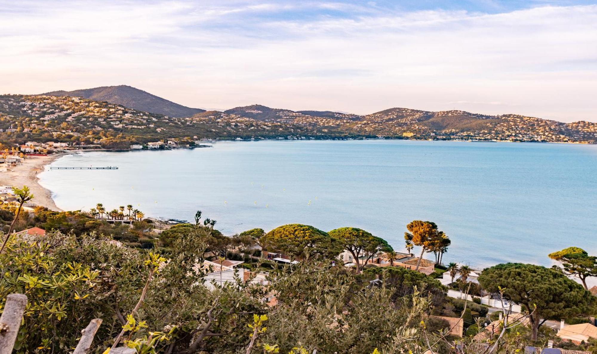 Superbe Villa, Incroyable Vue Mer, Piscine Chauffee, Climatisee Sainte-Maxime Buitenkant foto