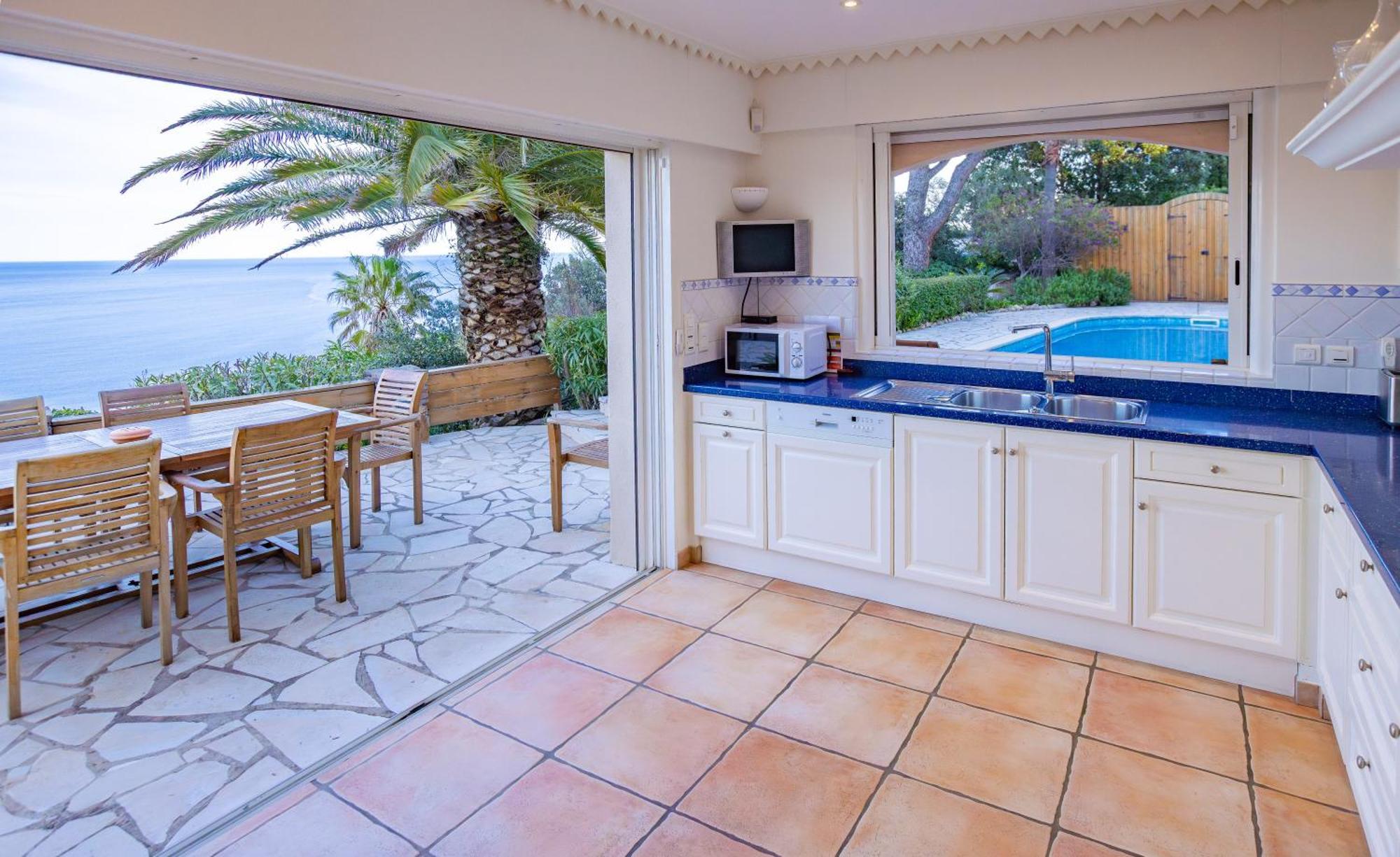 Superbe Villa, Incroyable Vue Mer, Piscine Chauffee, Climatisee Sainte-Maxime Buitenkant foto