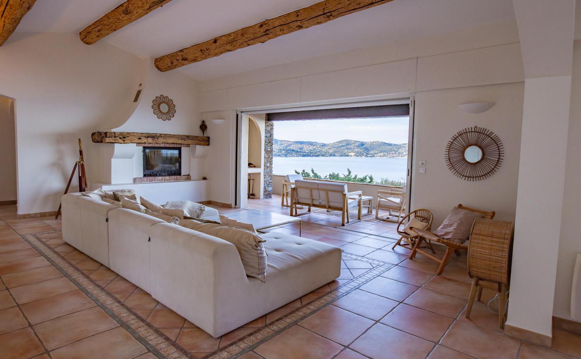 Superbe Villa, Incroyable Vue Mer, Piscine Chauffee, Climatisee Sainte-Maxime Buitenkant foto