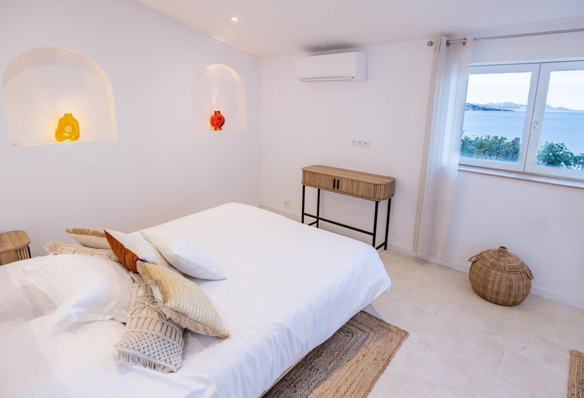 Superbe Villa, Incroyable Vue Mer, Piscine Chauffee, Climatisee Sainte-Maxime Buitenkant foto